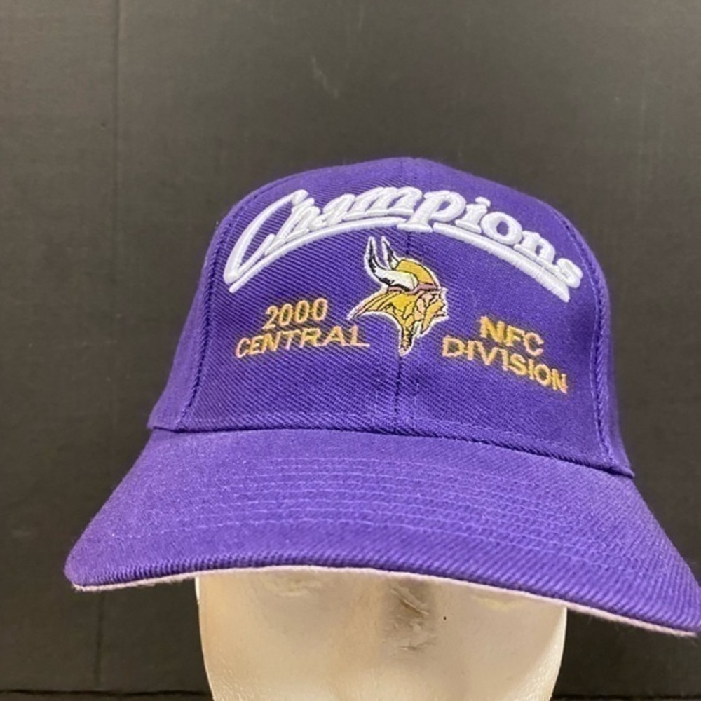Vikings 2000 Central division champions snapback
